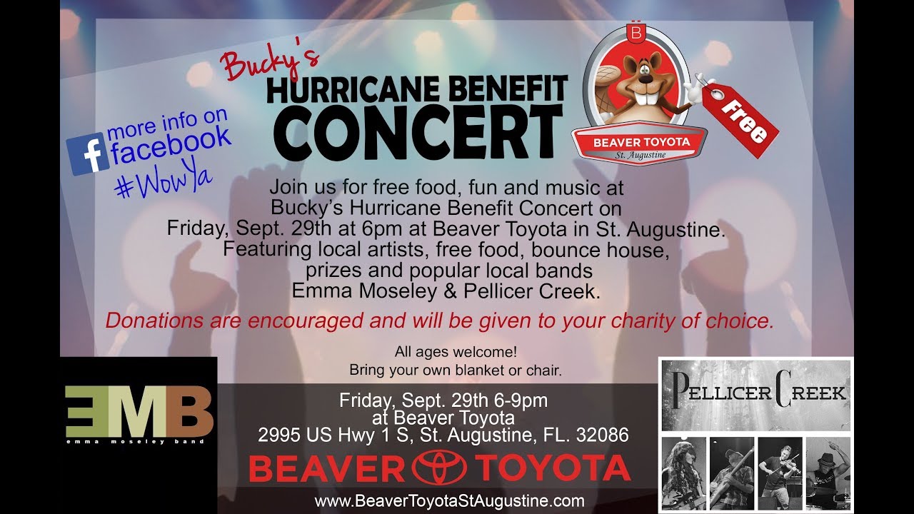 Hurricane Benefit Concert thumbnail